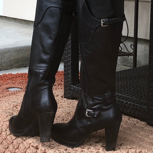 Arnold Churgin Black leather boot - Picture 2 of 5